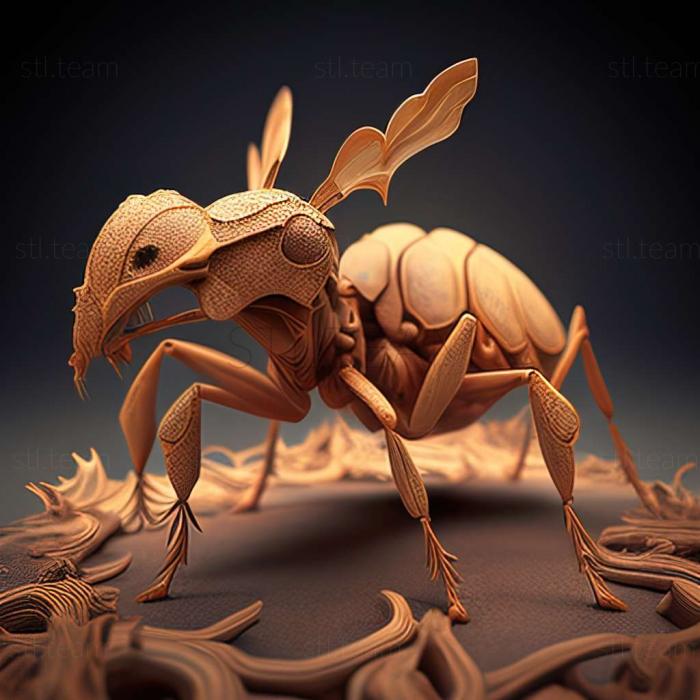 3D model Dorymyrmex tuberosus (STL)